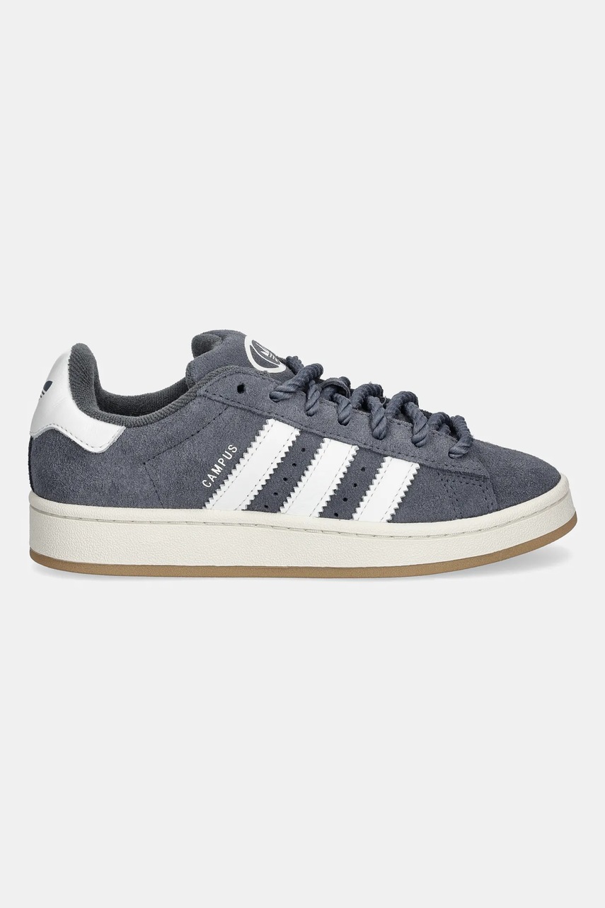 Замшевые кроссовки adidas Originals Campus 00S W цвет серый JP6192