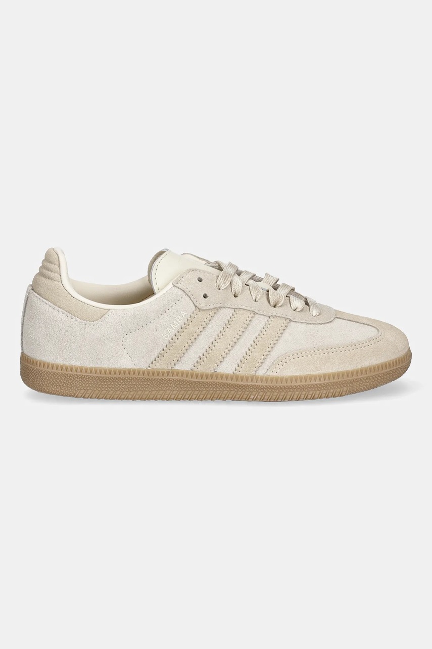 Кроссовки adidas Originals Samba OG W цвет бежевый JR8873 Кроссовки adidas Originals Samba OG W цвет бежевый JR8873