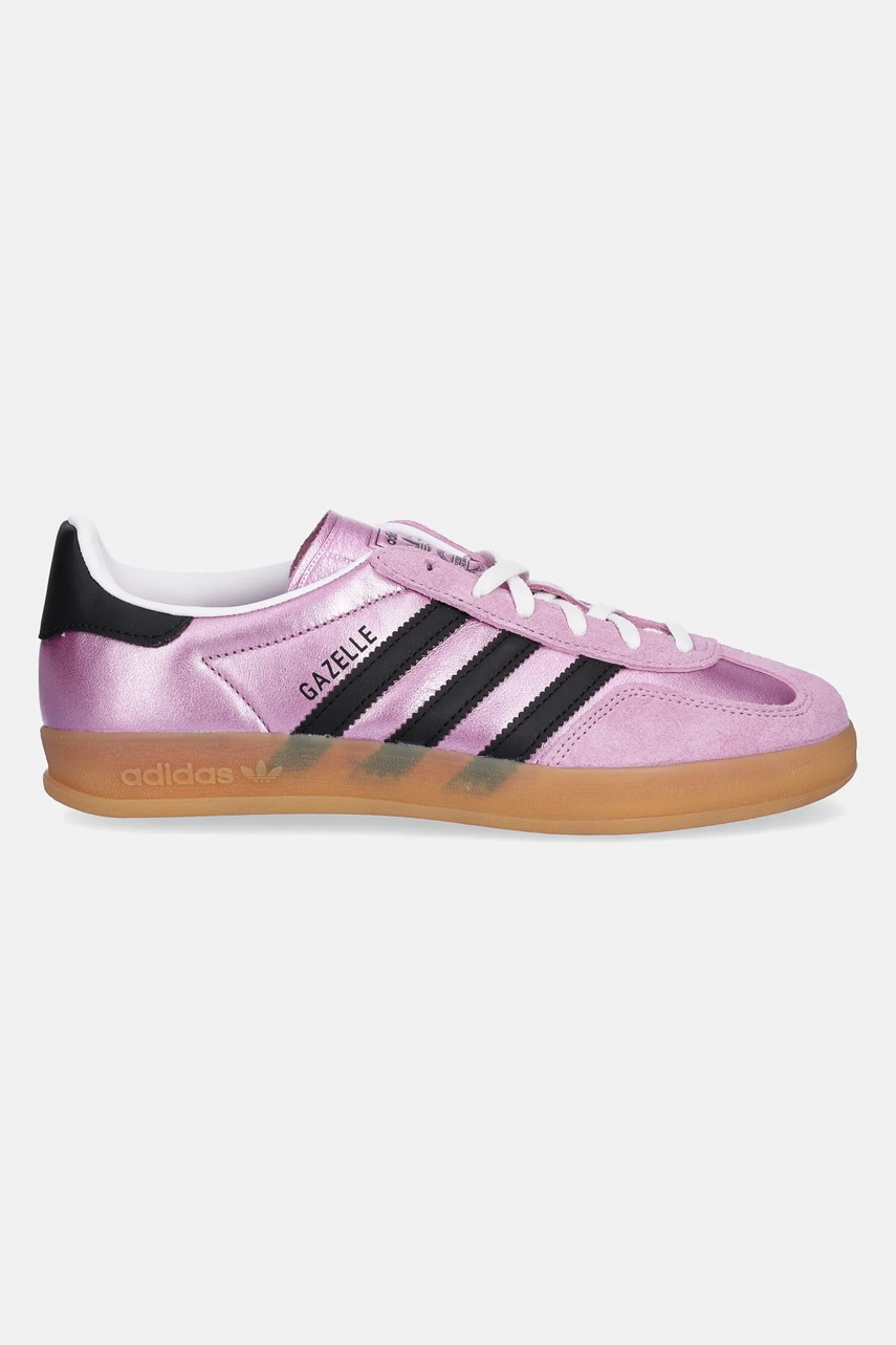 Кроссовки adidas Originals Gazelle Indoor W цвет фиолетовый JS1406 Кроссовки adidas Originals Gazelle Indoor W цвет фиолетовый JS1406