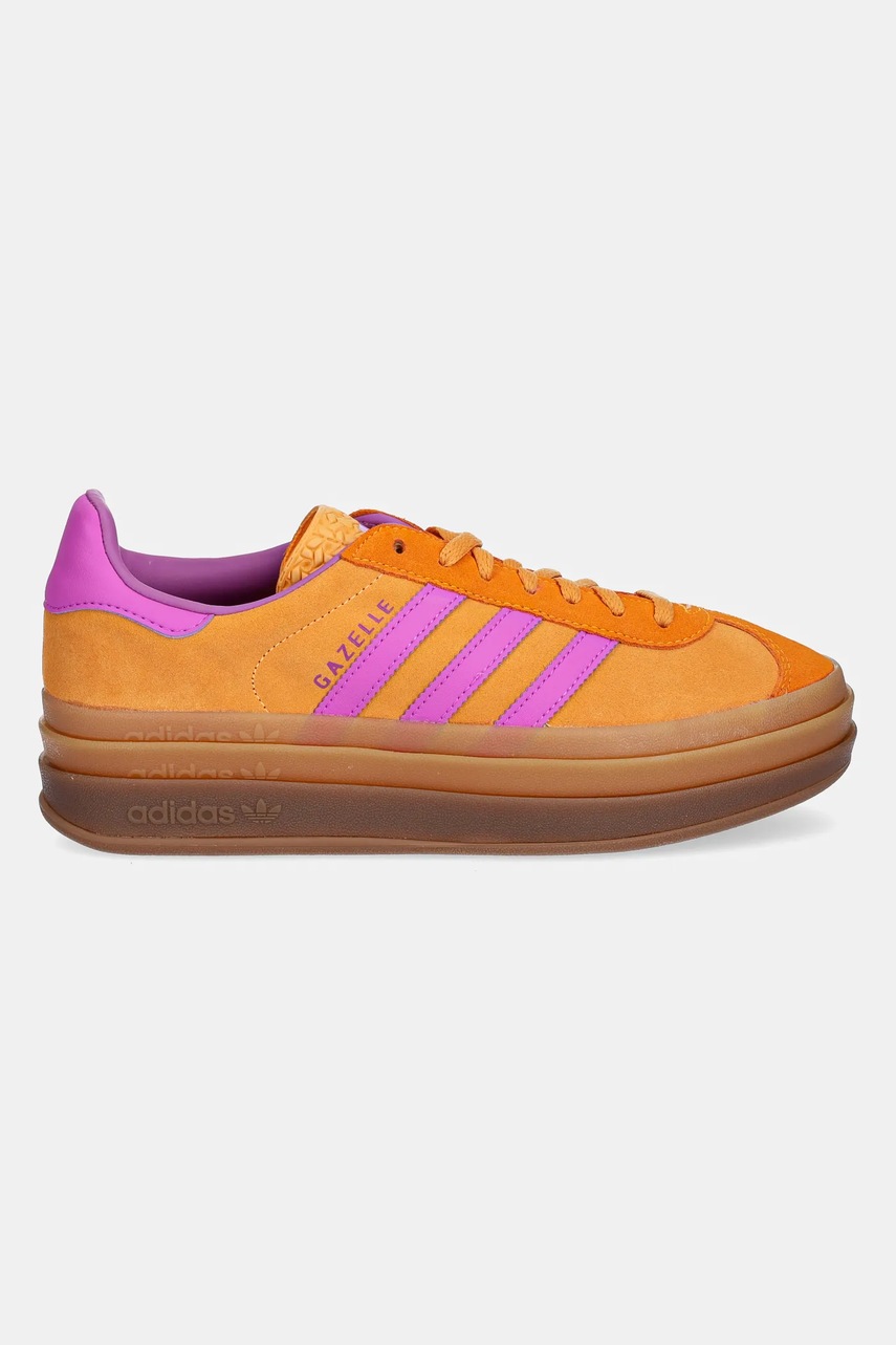 Кроссовки adidas Originals Gazelle Bold W цвет оранжевый JS3895