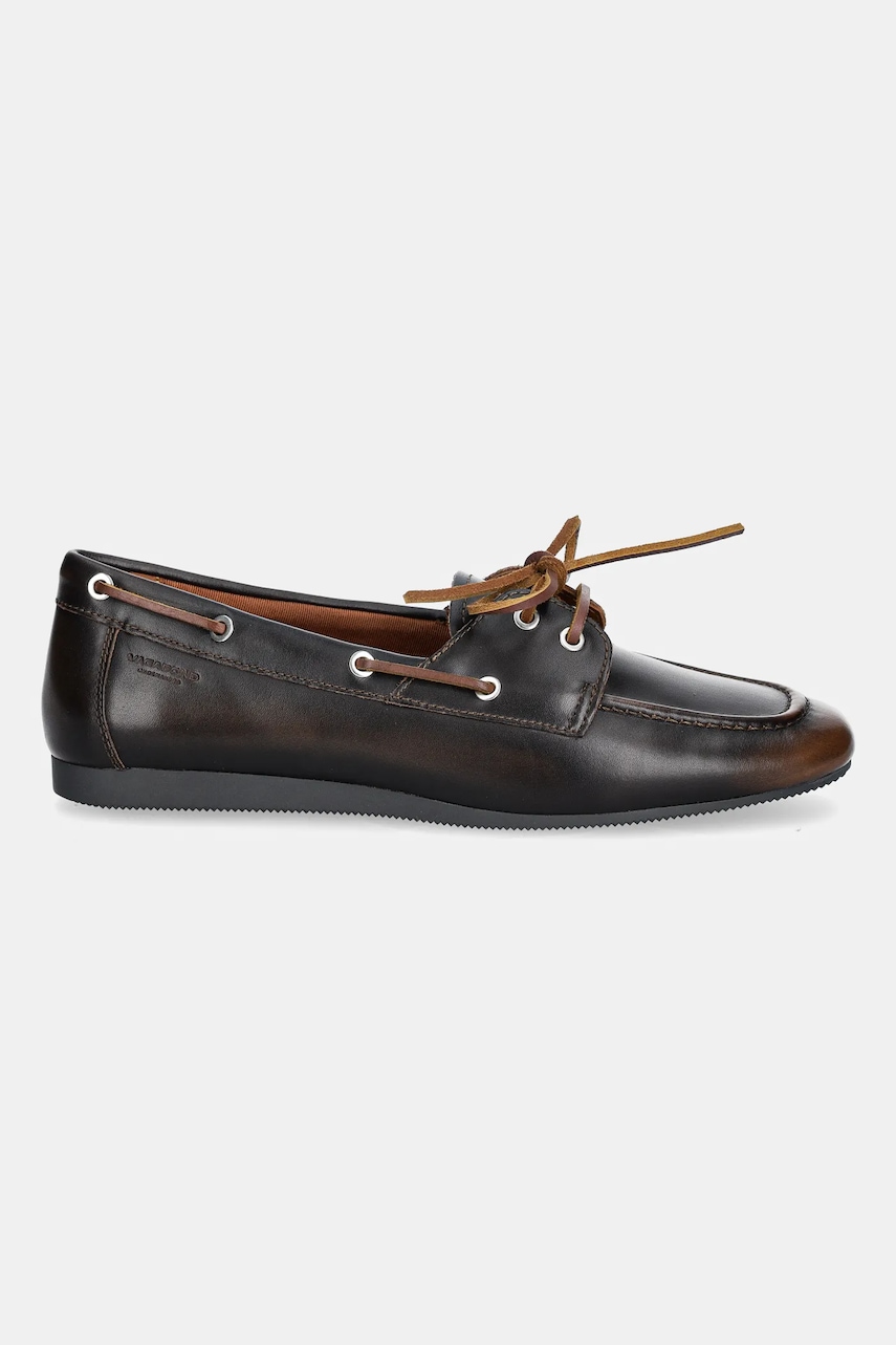 Кожаные мокасины Vagabond Shoemakers HILLARY цвет коричневый на плоском ходу 5925-418-33 Кожаные мокасины Vagabond Shoemakers HILLARY цвет коричневый на плоском ходу 5925-418-33
