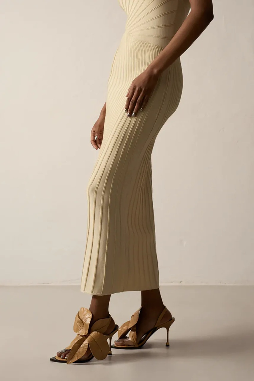 Δερμάτινα πέδιλα Vanda Novak Daisy χρώμα: μπεζ, Daisy φωτογραφία