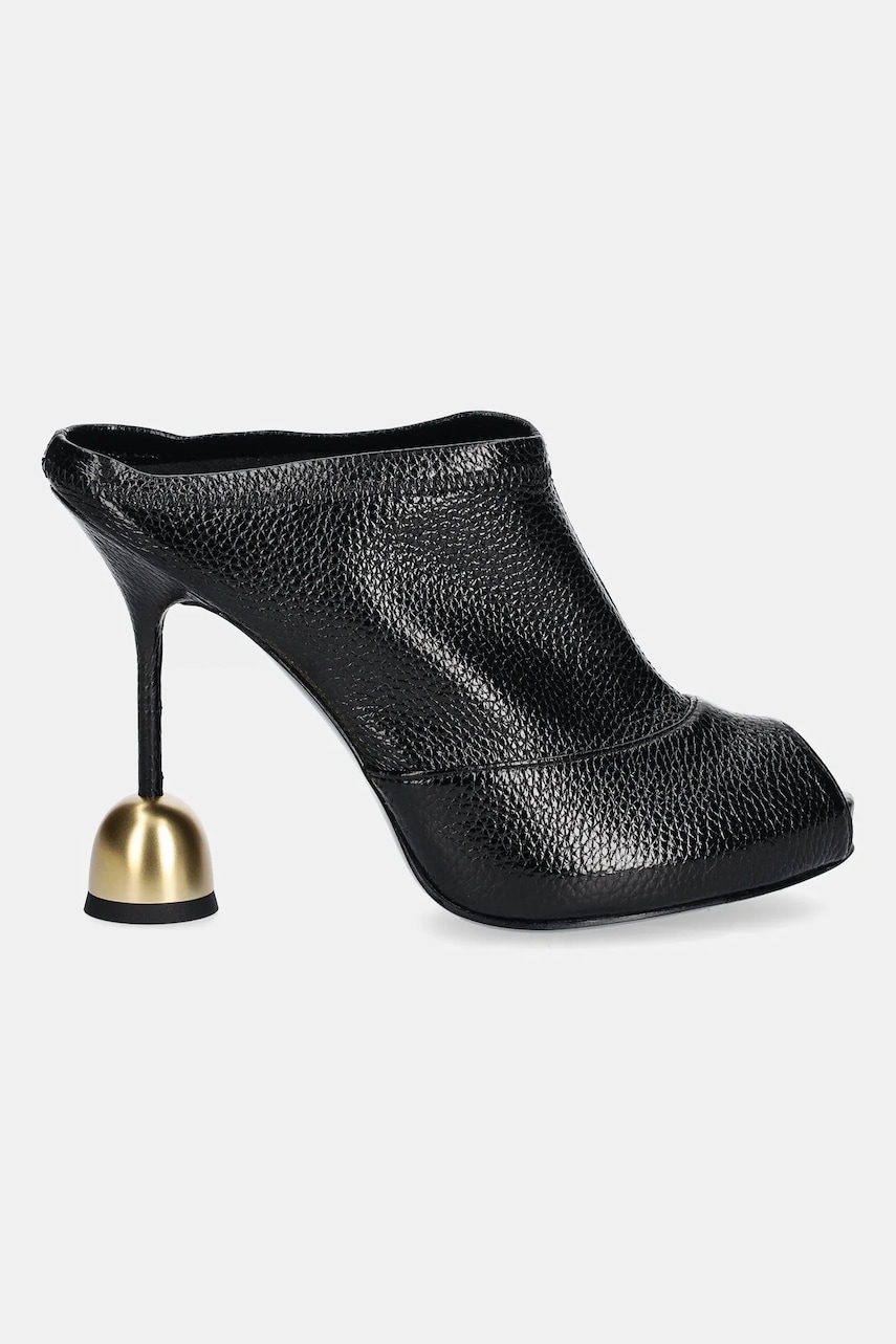 Vanda Novak pantofi cu toc Cher culoarea negru, cu toc cui, Cher