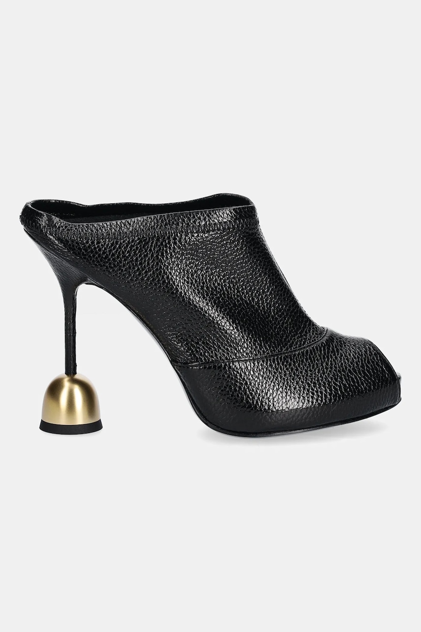 Vanda Novak pantofi cu toc Cher culoarea negru, cu toc cui, Cher
