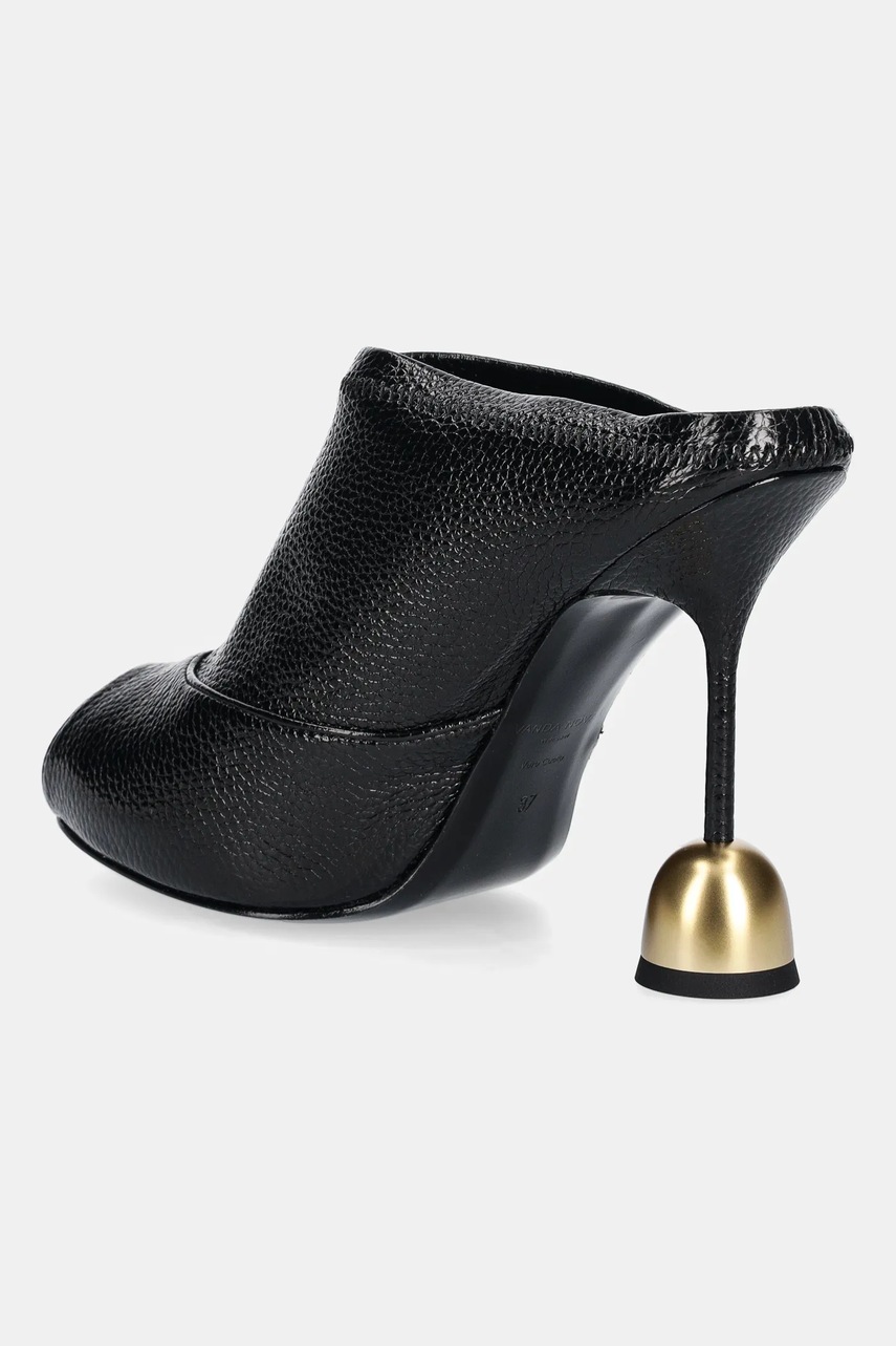 Γόβες Vanda Novak Cher χρώμα: μαύρο, Cher φωτογραφία