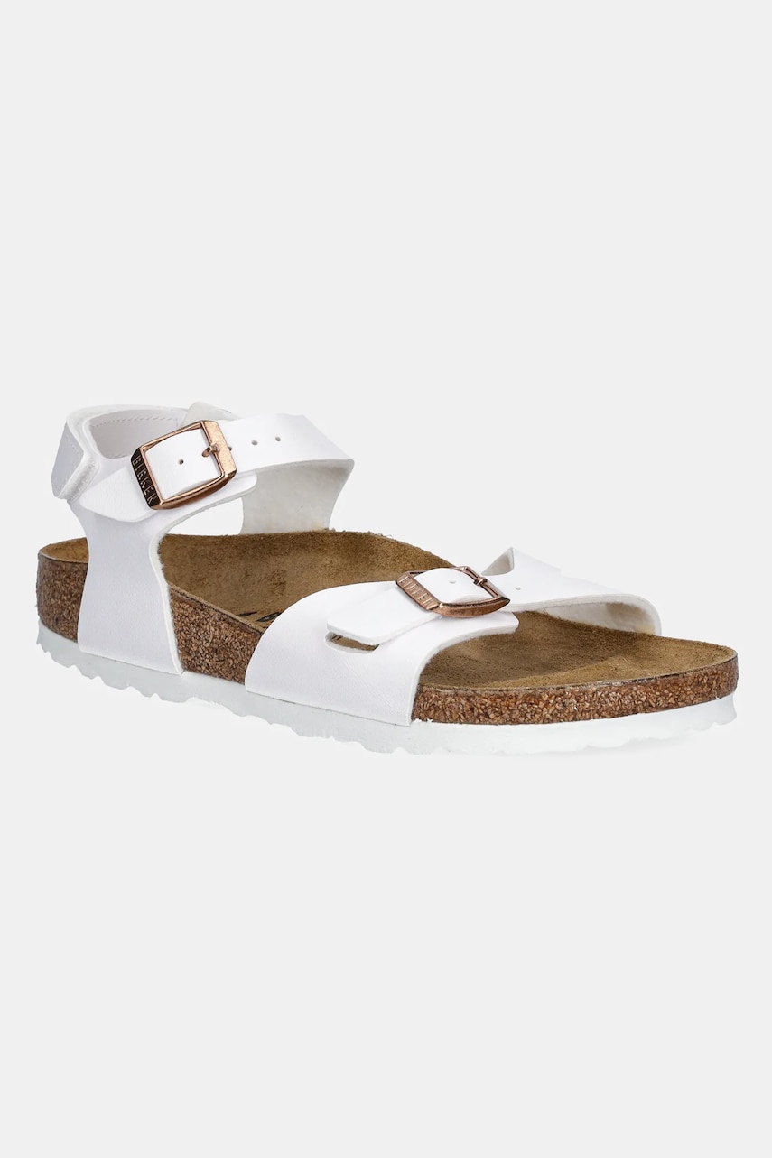 Birkenstock sandale copii Rio AS Kids AS Kids culoarea alb, 1029454 Birkenstock sandale copii Rio AS Kids AS Kids culoarea alb, 1029454