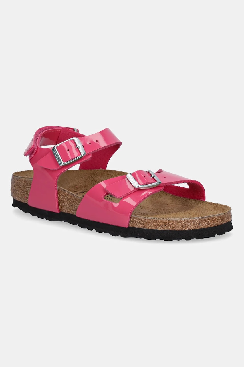 Birkenstock sandale copii Rio AS Kids AS Kids culoarea roz, 1029517 Birkenstock sandale copii Rio AS Kids AS Kids culoarea roz, 1029517