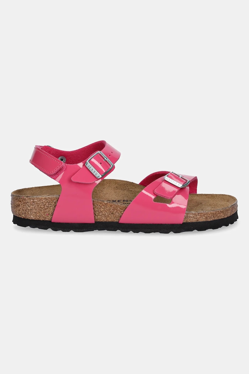 Детские сандалии Birkenstock Rio AS Kids AS Kids цвет розовый 1029517 Детские сандалии Birkenstock Rio AS Kids AS Kids цвет розовый 1029517