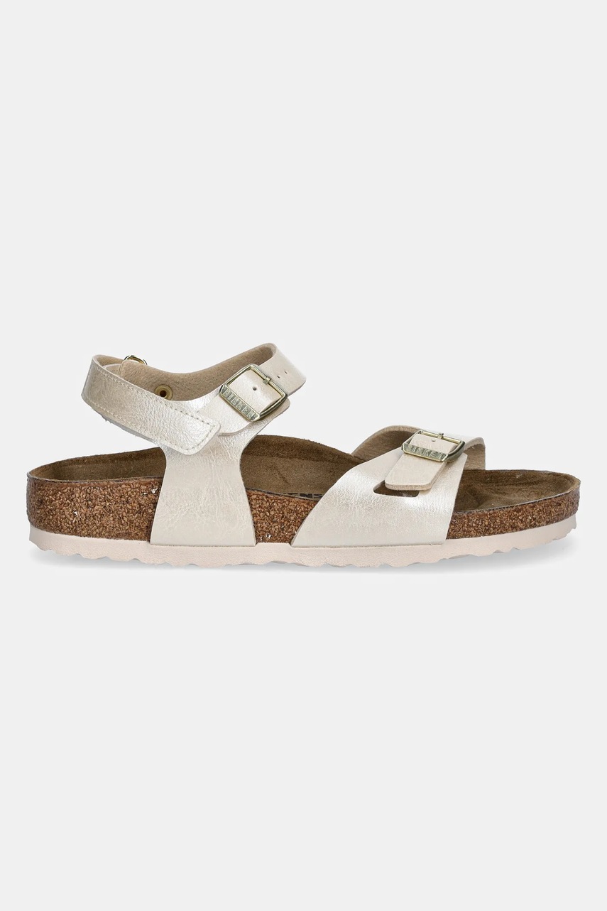 Дитячі сандалі Birkenstock Rio AS Kids колір бежевий 1029570