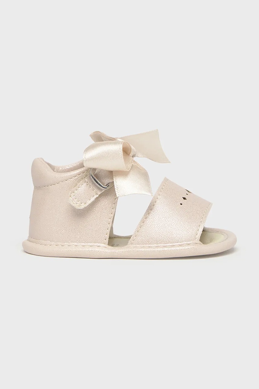 Обувь для новорождённых Mayoral Newborn цвет бежевый 9898