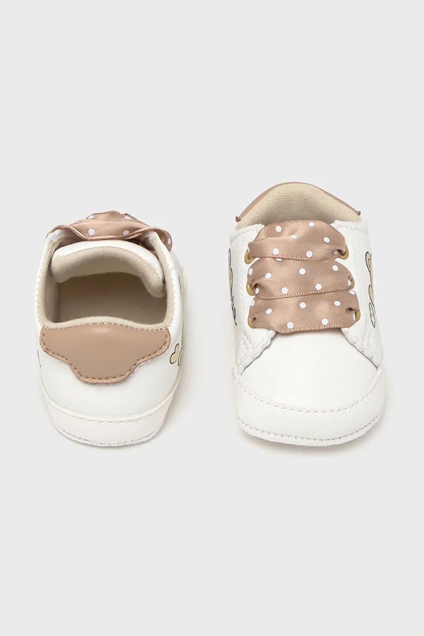 Обувь для новорождённых Mayoral Newborn цвет белый 9905
