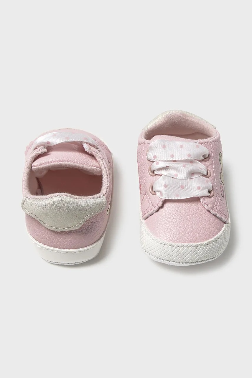 Черевики для немовля Mayoral Newborn колір рожевий 9905