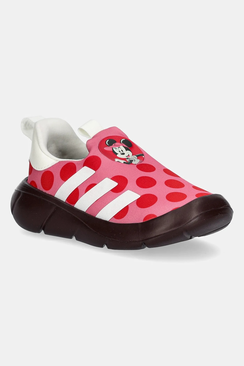 adidas sneakers pentru copii MONOFIT MINNIE culoarea roz, IH6313