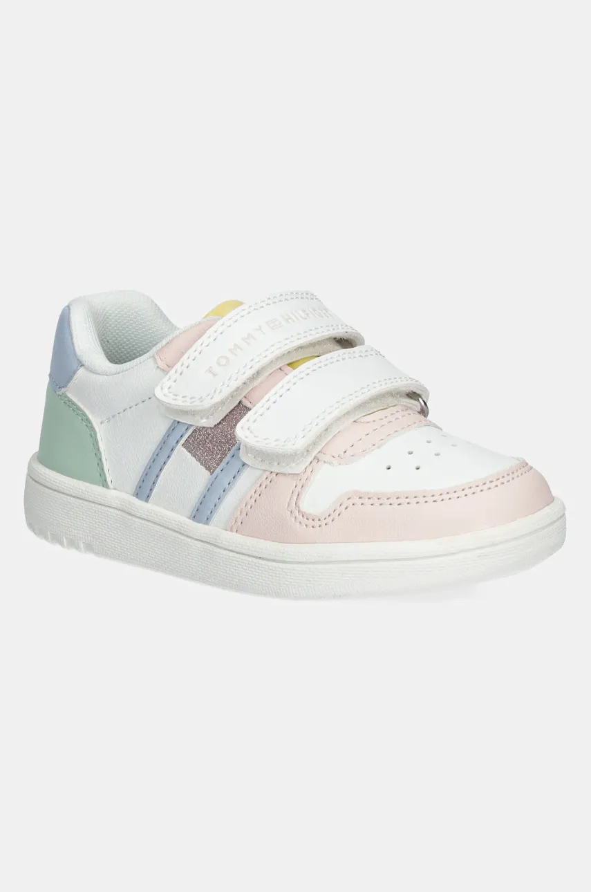 Levně Dětské sneakers boty Tommy Hilfiger růžová barva, T1A9-33730