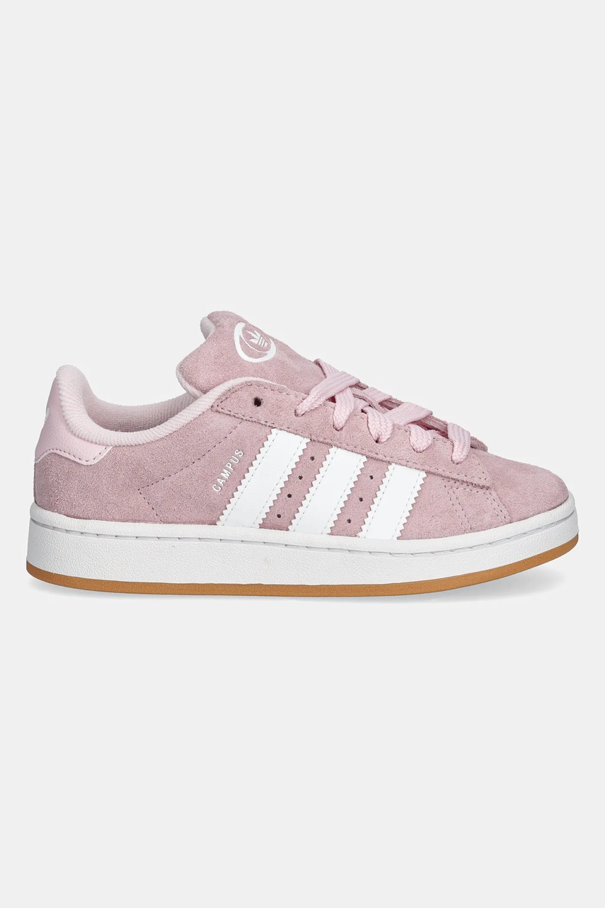 Детские замшевые кроссовки adidas Originals CAMPUS 00s цвет розовый JP5507 Детские замшевые кроссовки adidas Originals CAMPUS 00s цвет розовый JP5507