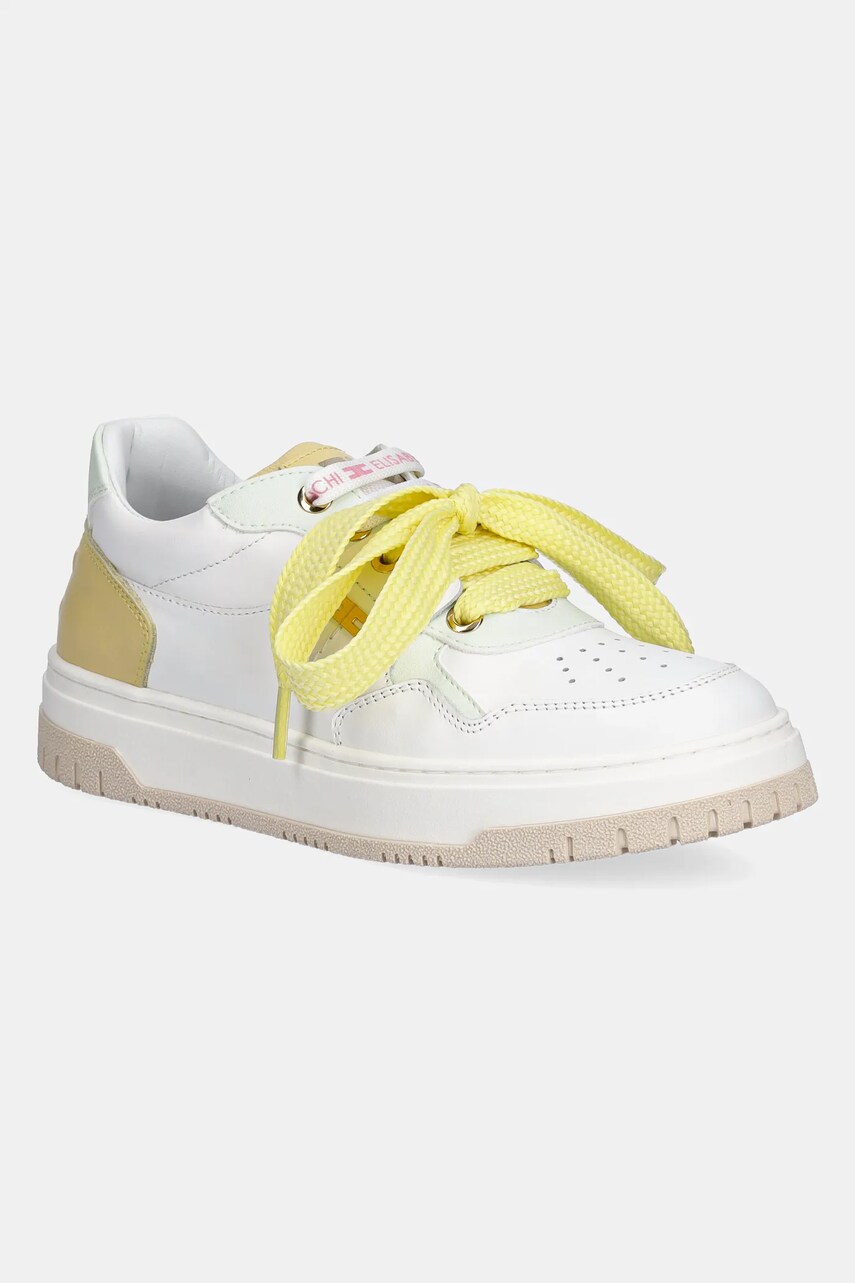 Elisabetta Franchi sneakers culoarea galben, F4A9-E0251
