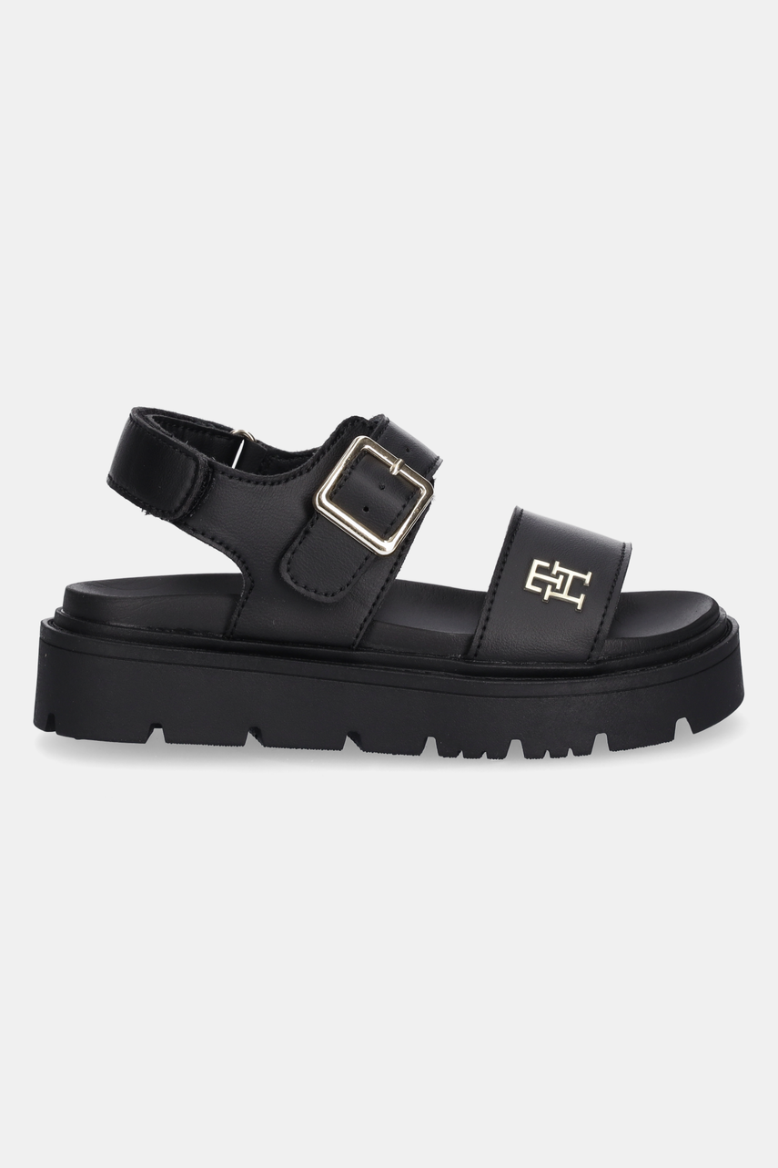 Детские сандалии Tommy Hilfiger цвет чёрный T3A2-33785
