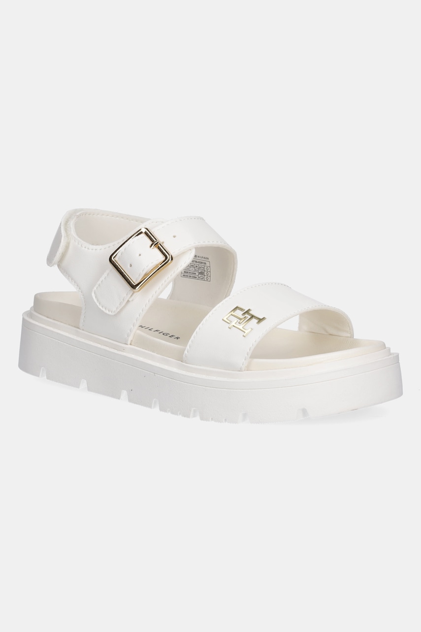 Levně Dětské sandály Tommy Hilfiger bílá barva, T3A2-33785