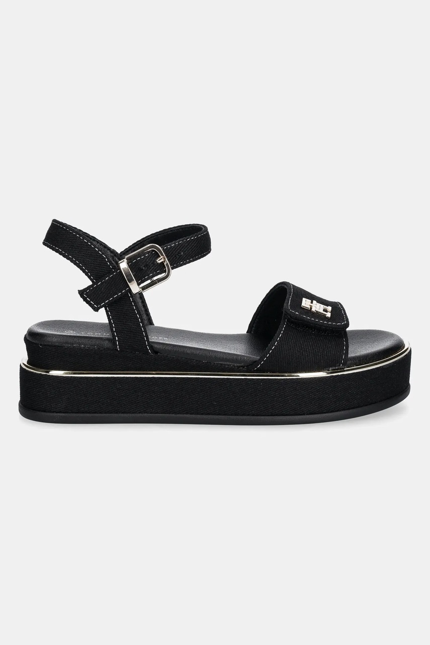 Сандалии Tommy Hilfiger цвет чёрный T3A2-33788