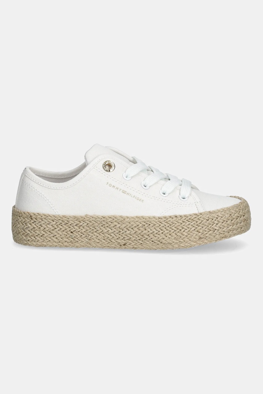 Дитячі кеди Tommy Hilfiger колір білий T3A9-33732