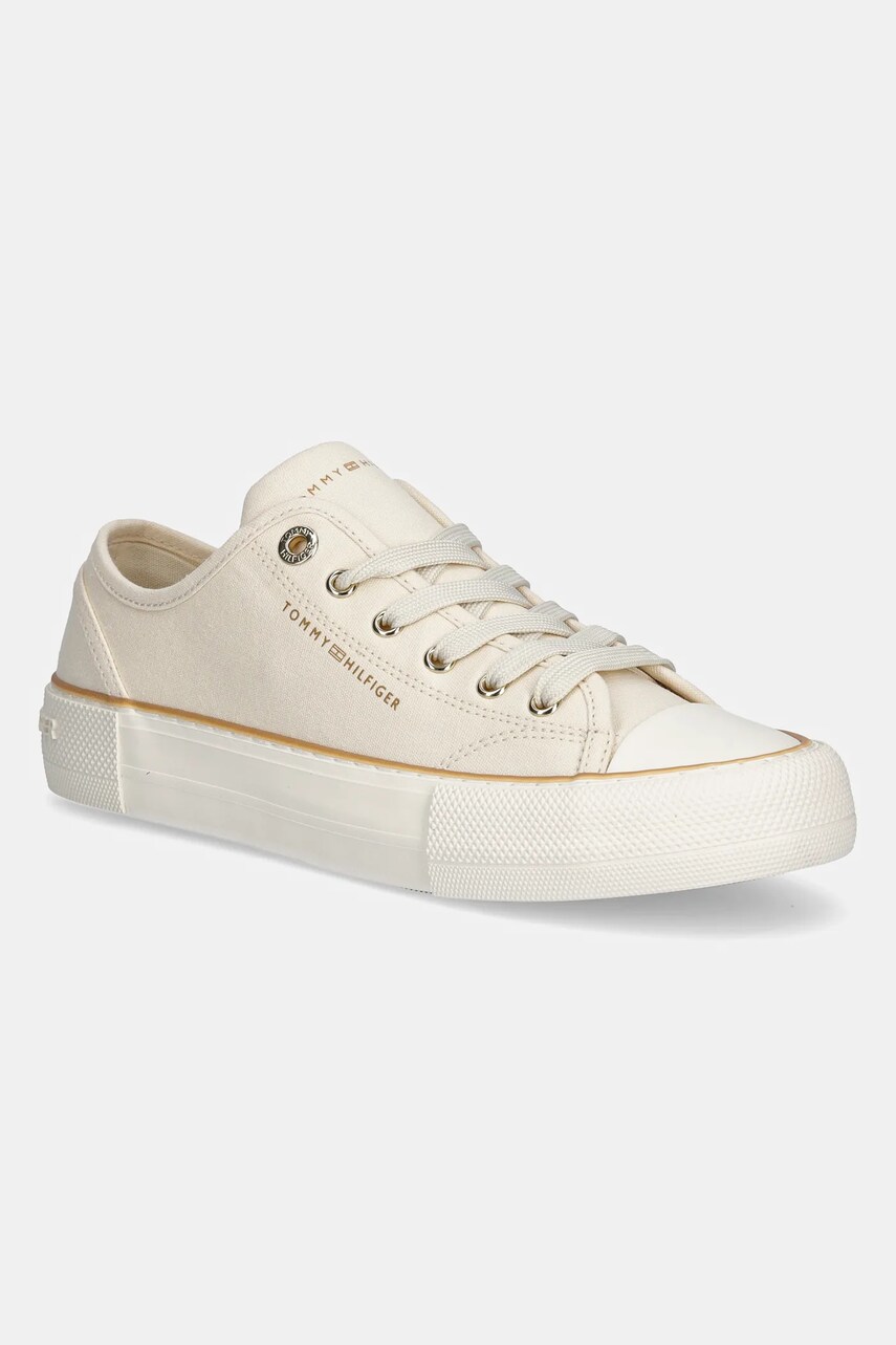 

Детски ниски кецове Tommy Hilfiger в бежово T3A9-33733, Бежов