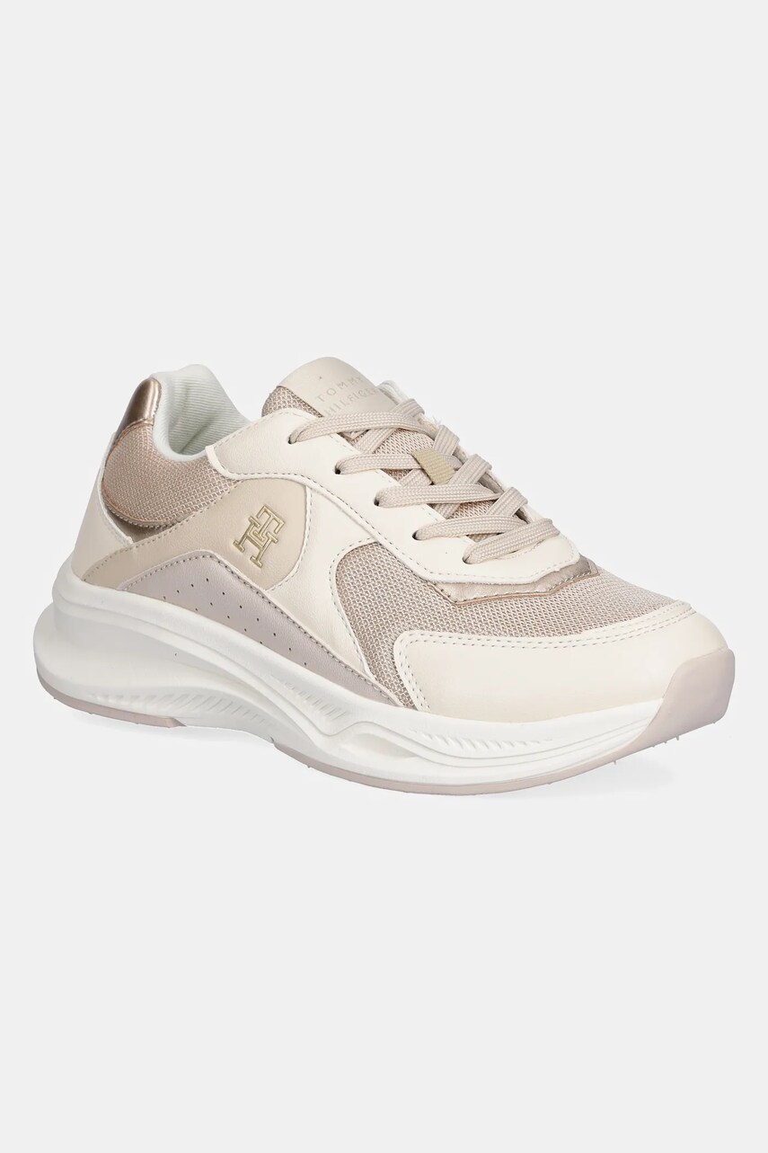 Levně Sneakers boty Tommy Hilfiger béžová barva, T3A9-33761