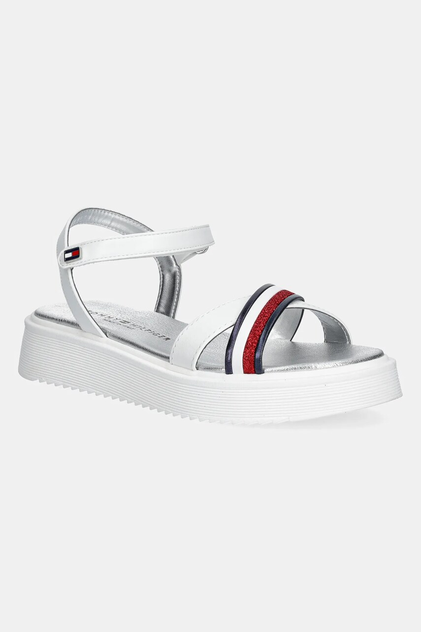 Levně Dětské sandály Tommy Hilfiger bílá barva, T4A2-33799