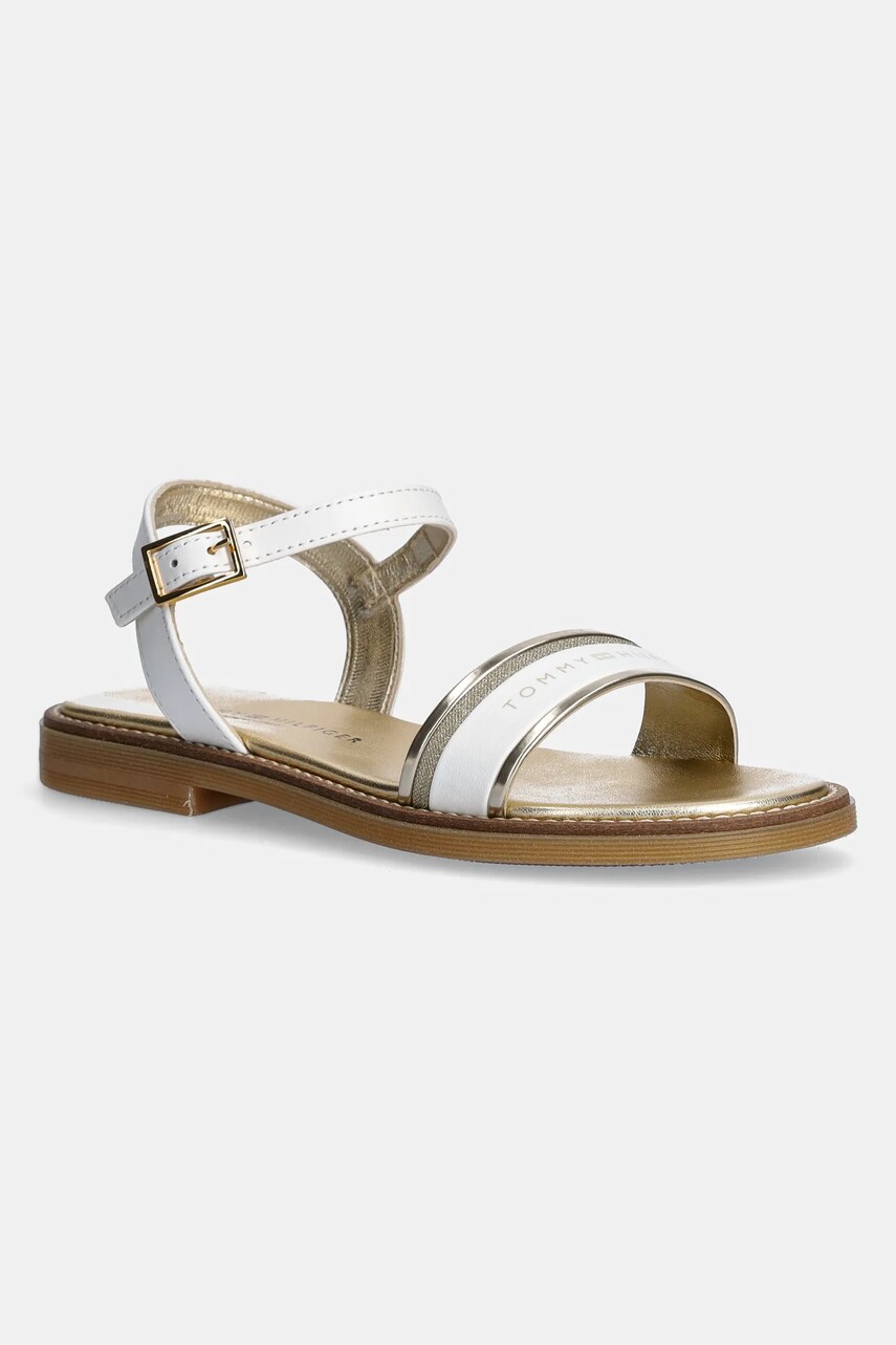 Levně Dětské sandály Tommy Hilfiger bílá barva, T4A2-33944