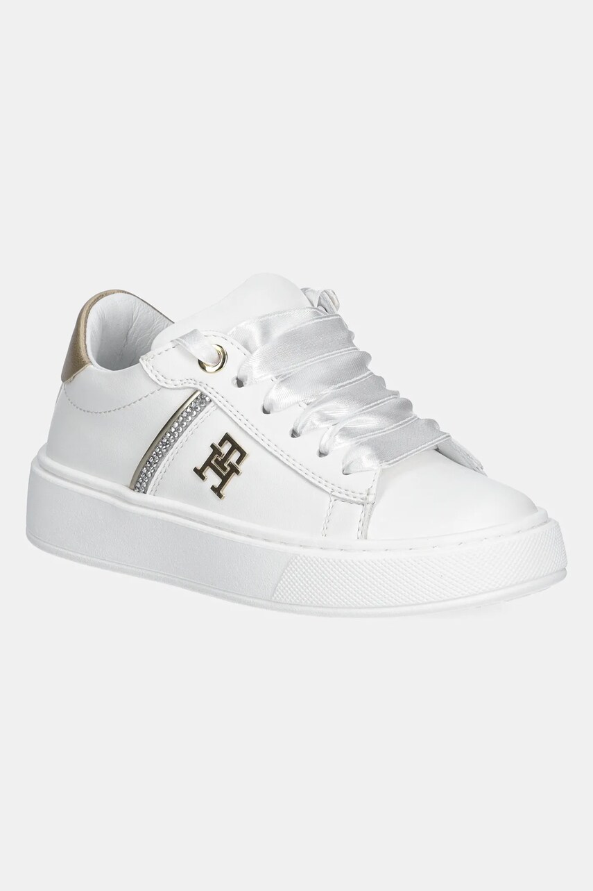 Levně Dětské sneakers boty Tommy Hilfiger bílá barva, T4A9-33933