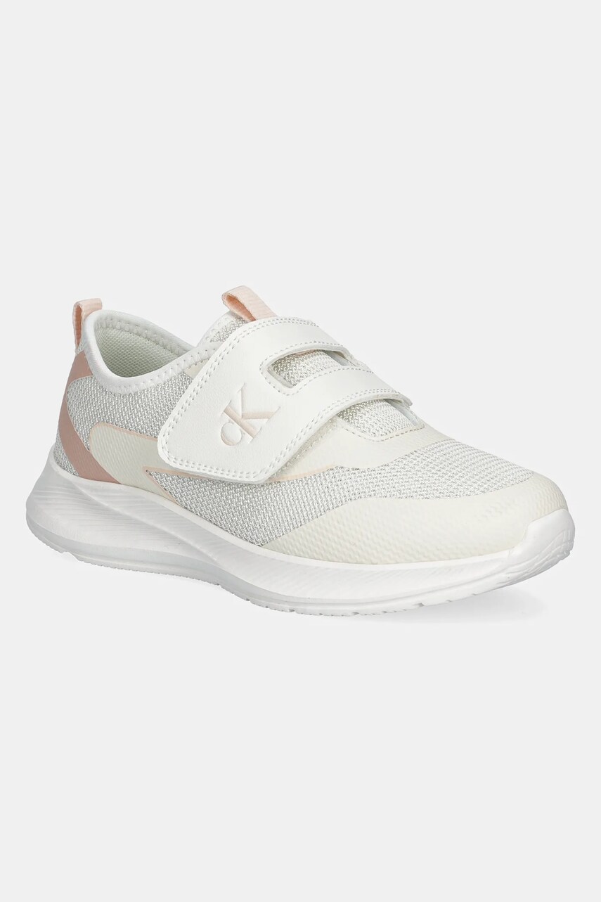 Levně Dětské sneakers boty Calvin Klein Jeans béžová barva, V1A9-82026