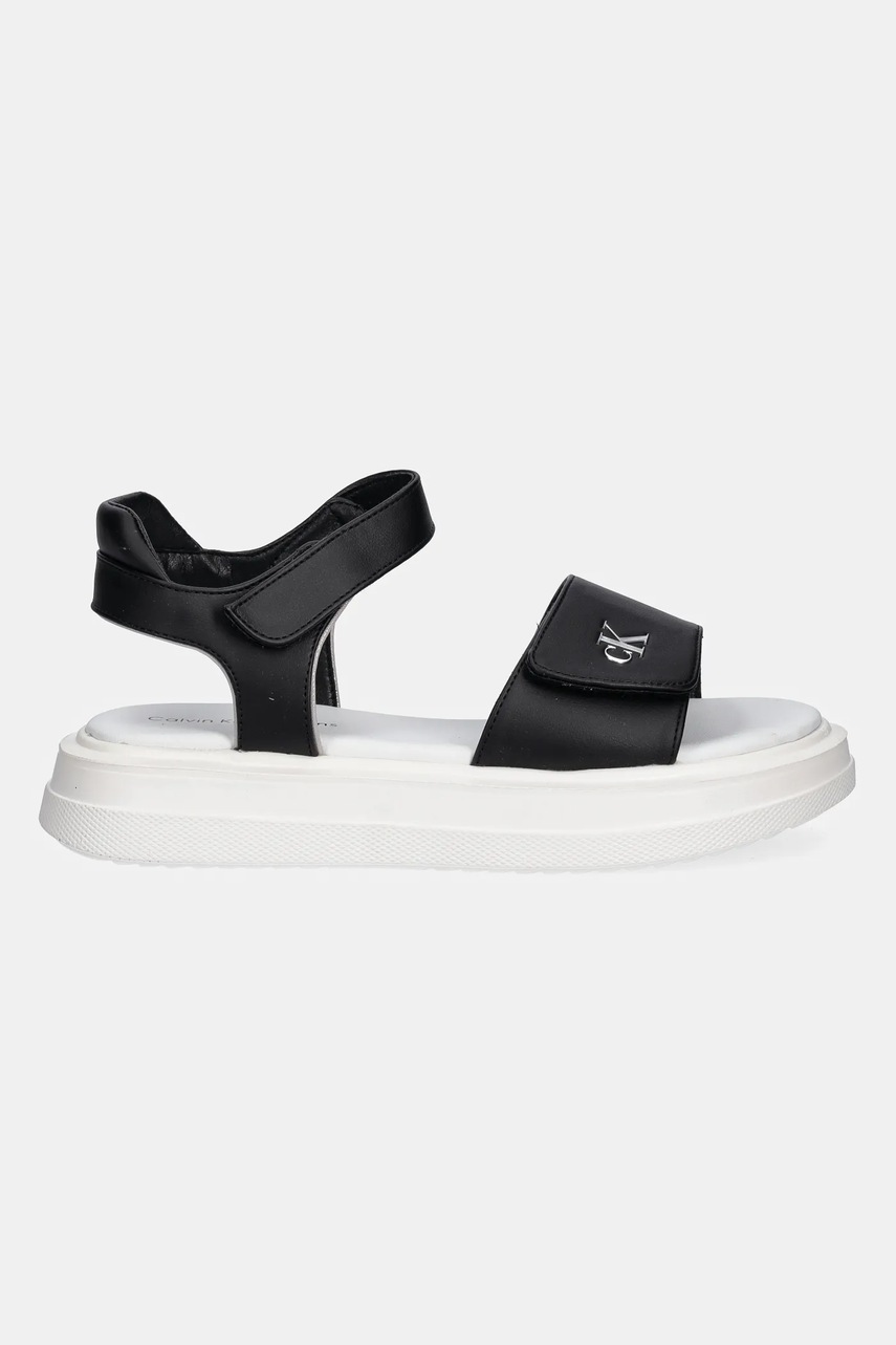 Детские сандалии Calvin Klein Jeans цвет чёрный V3A2-82047