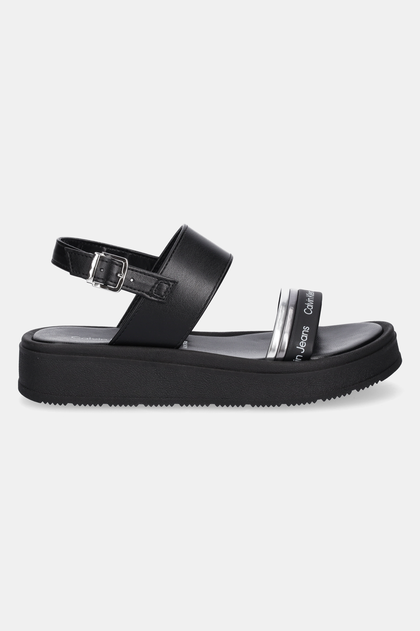 Дитячі сандалі Calvin Klein Jeans колір чорний V4A2-82053