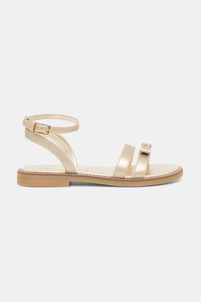 Сандалии Calvin Klein Jeans цвет золотой V4A2-83052