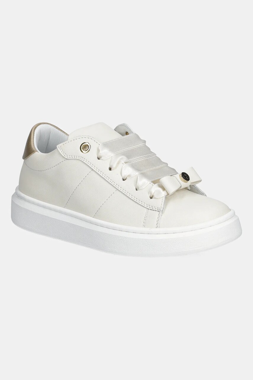 Levně Dětské sneakers boty Calvin Klein Jeans béžová barva, V4A9-83047