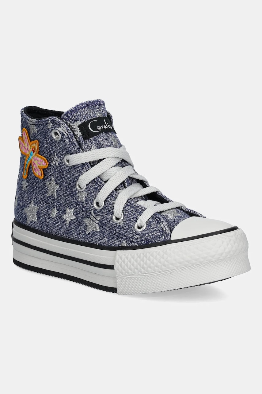 Converse tenisi copii CTAS EVA LIFT culoarea albastru marin, A12354C Converse tenisi copii CTAS EVA LIFT culoarea albastru marin, A12354C