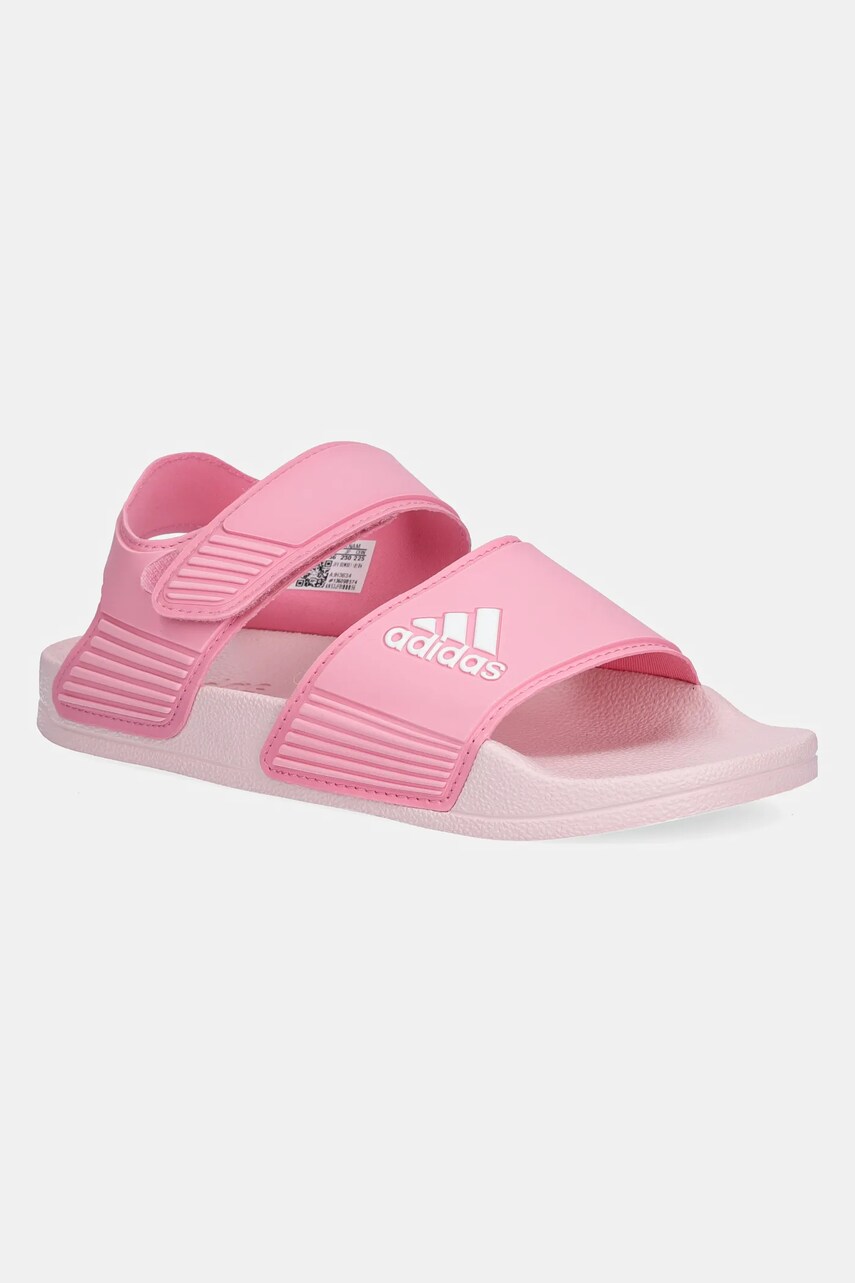adidas sandale ADILETTE SANDAL culoarea roz, IH3634