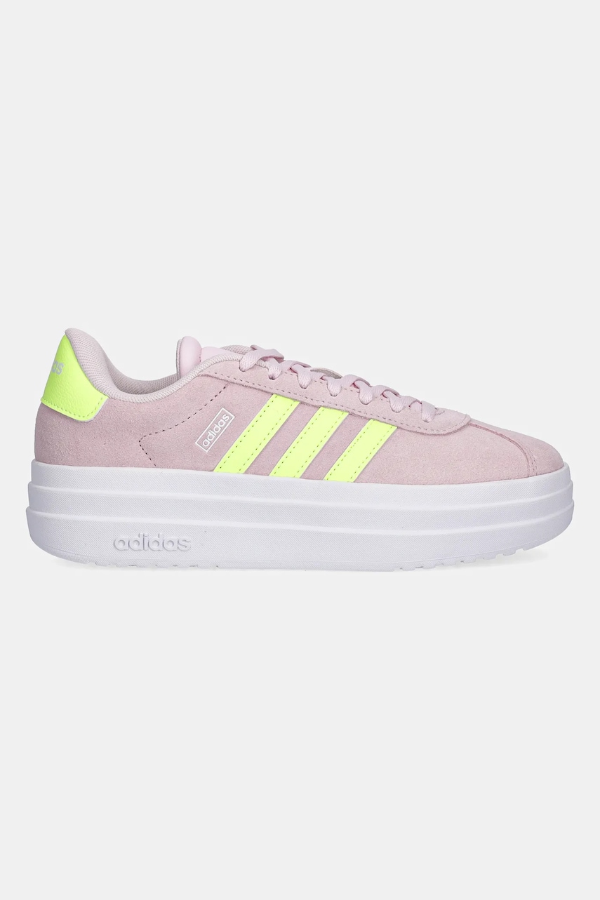Детские кроссовки adidas VL COURT BOLD цвет розовый JI1017 Детские кроссовки adidas VL COURT BOLD цвет розовый JI1017