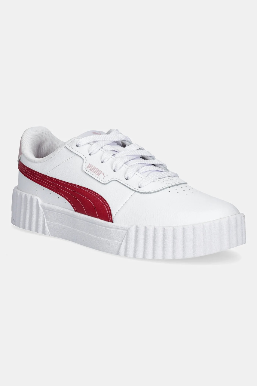 Puma sneakers pentru copii Carina 3.0 culoarea alb, 401476