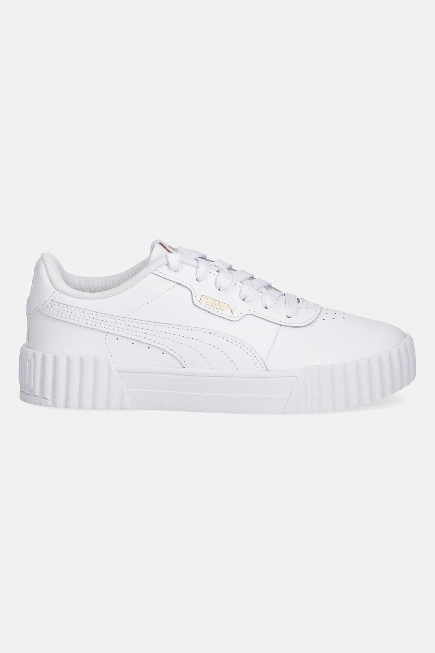 Детские кроссовки Puma Carina 3.0 цвет белый 401476 Детские кроссовки Puma Carina 3.0 цвет белый 401476