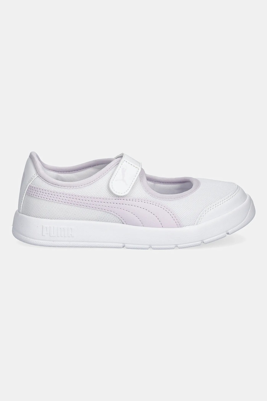 Детские кроссовки Puma Courtflex v3 Lina V цвет белый 400578