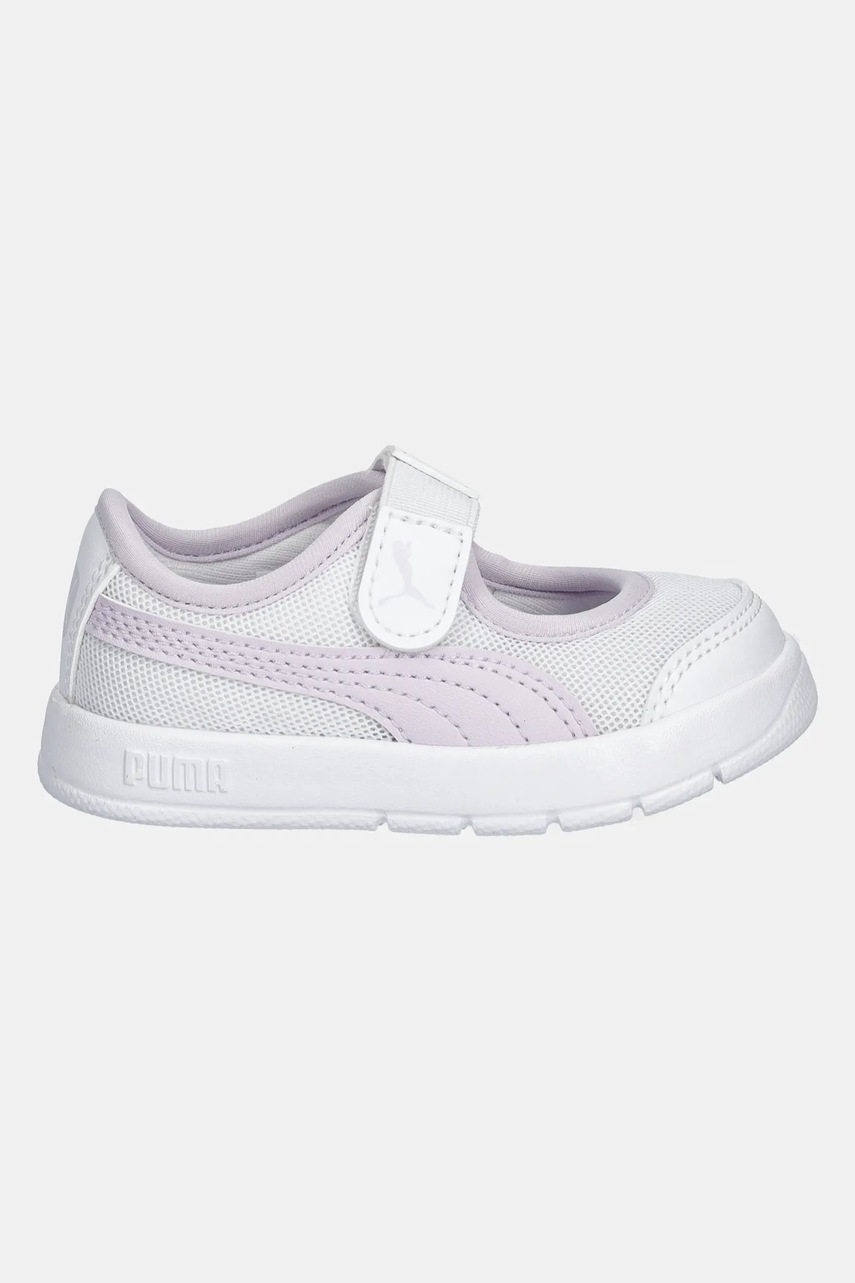 Дитячі кросівки Puma Courtflex v3 Lina V колір білий 400579