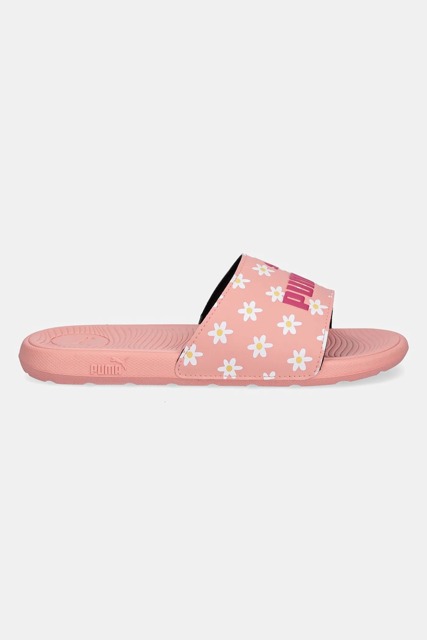 Детские шлепанцы Puma Cool Cat 2.0 Daisies цвет оранжевый 400905 Детские шлепанцы Puma Cool Cat 2.0 Daisies цвет оранжевый 400905