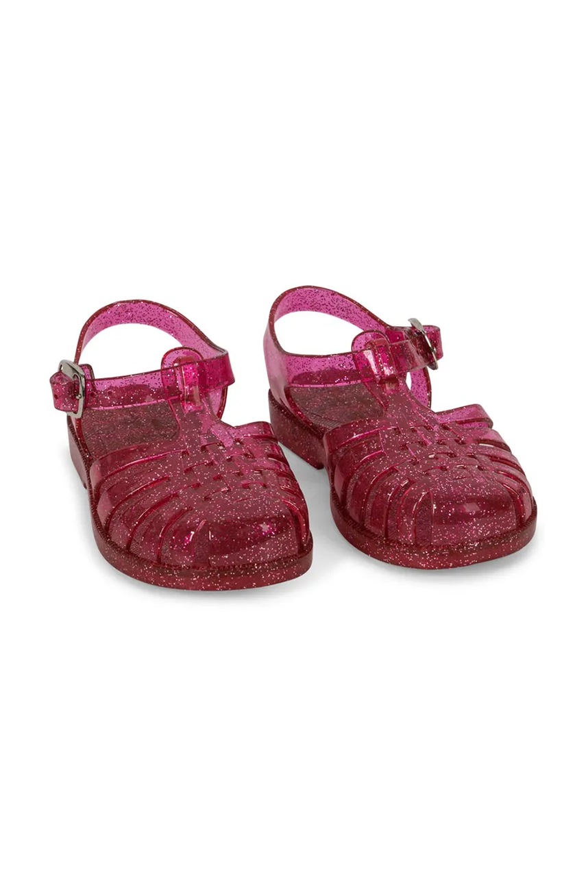 Дитячі сандалі Konges Sløjd NEA GLITTER SANDAL колір рожевий KS103080