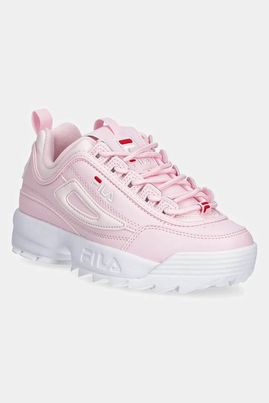 Fila sneakers pentru copii DISRUPTOR F culoarea roz, FFT0133 Fila sneakers pentru copii DISRUPTOR F culoarea roz, FFT0133