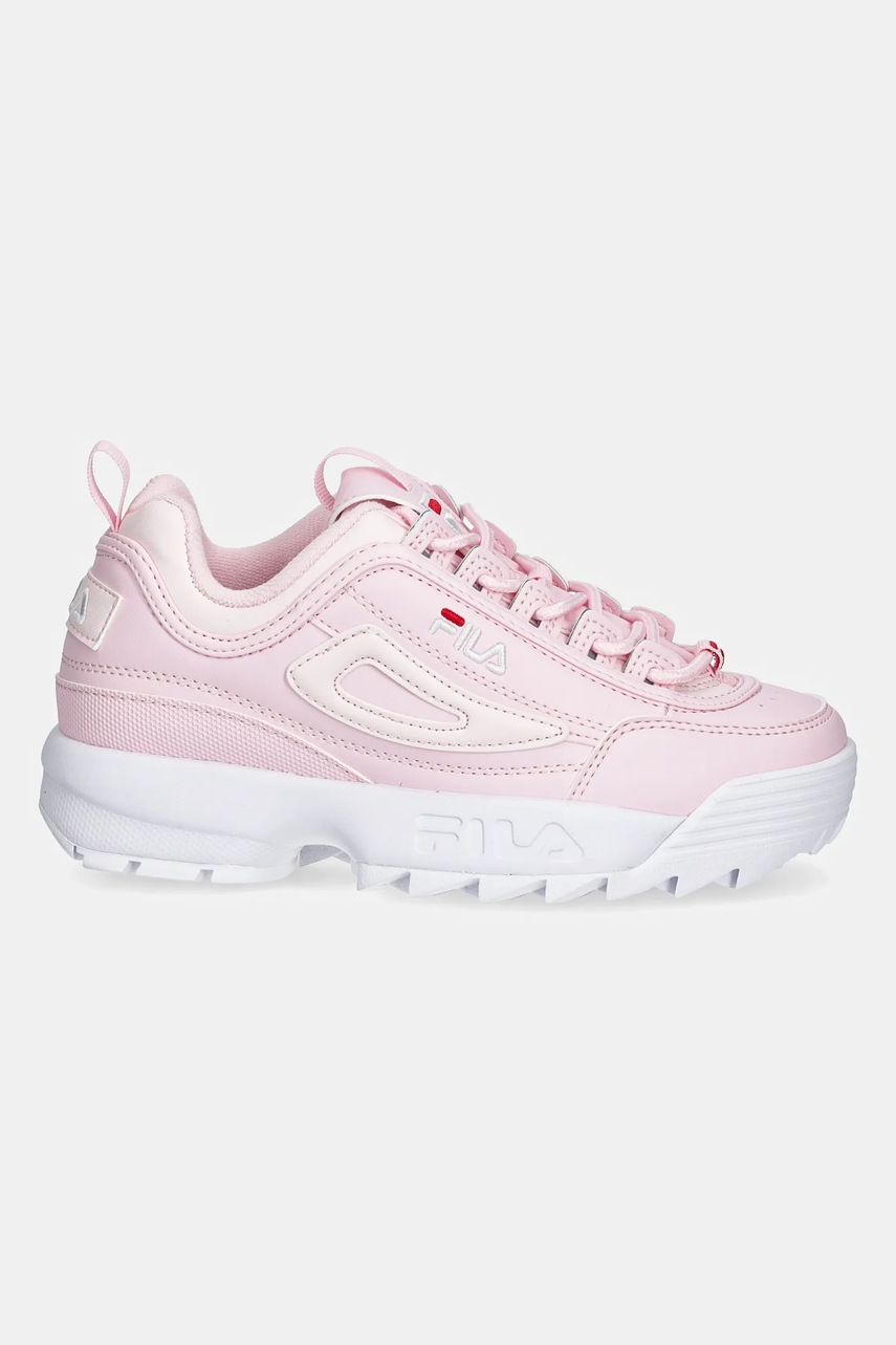 Детские кроссовки Fila DISRUPTOR F цвет розовый FFT0133 Детские кроссовки Fila DISRUPTOR F цвет розовый FFT0133