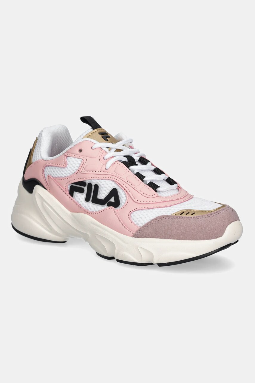 Levně Sneakers boty Fila COLLENE LOGO růžová barva, FFT0136