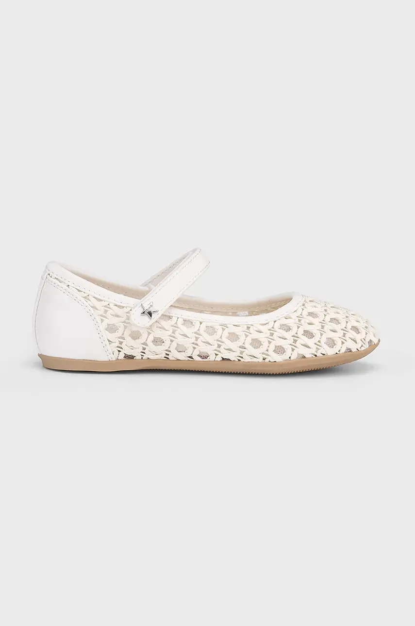 Mayoral balerini copii culoarea alb, 43621 Mayoral balerini copii culoarea alb, 43621