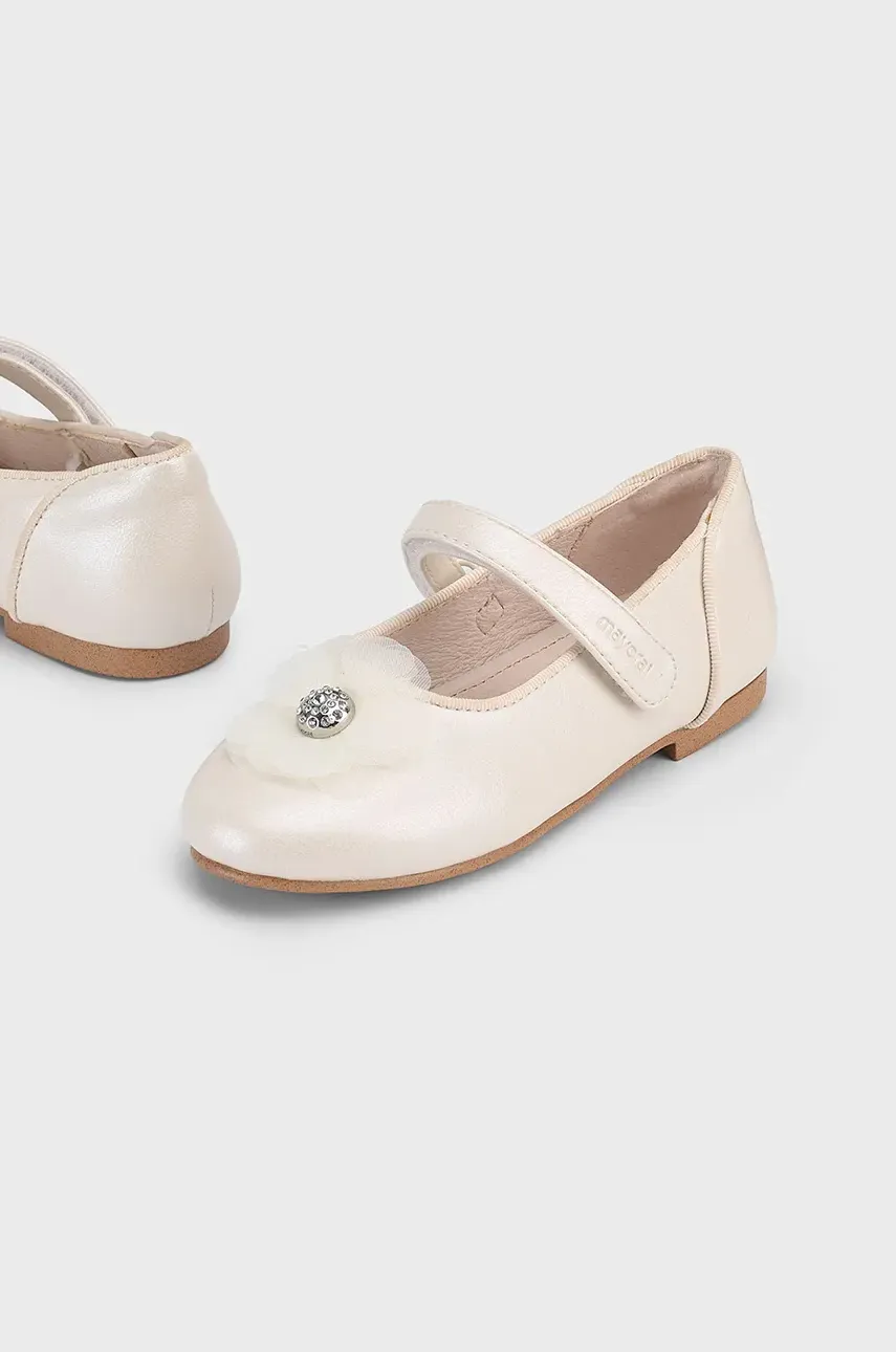 Mayoral balerini copii culoarea alb, 43624 Mayoral balerini copii culoarea alb, 43624