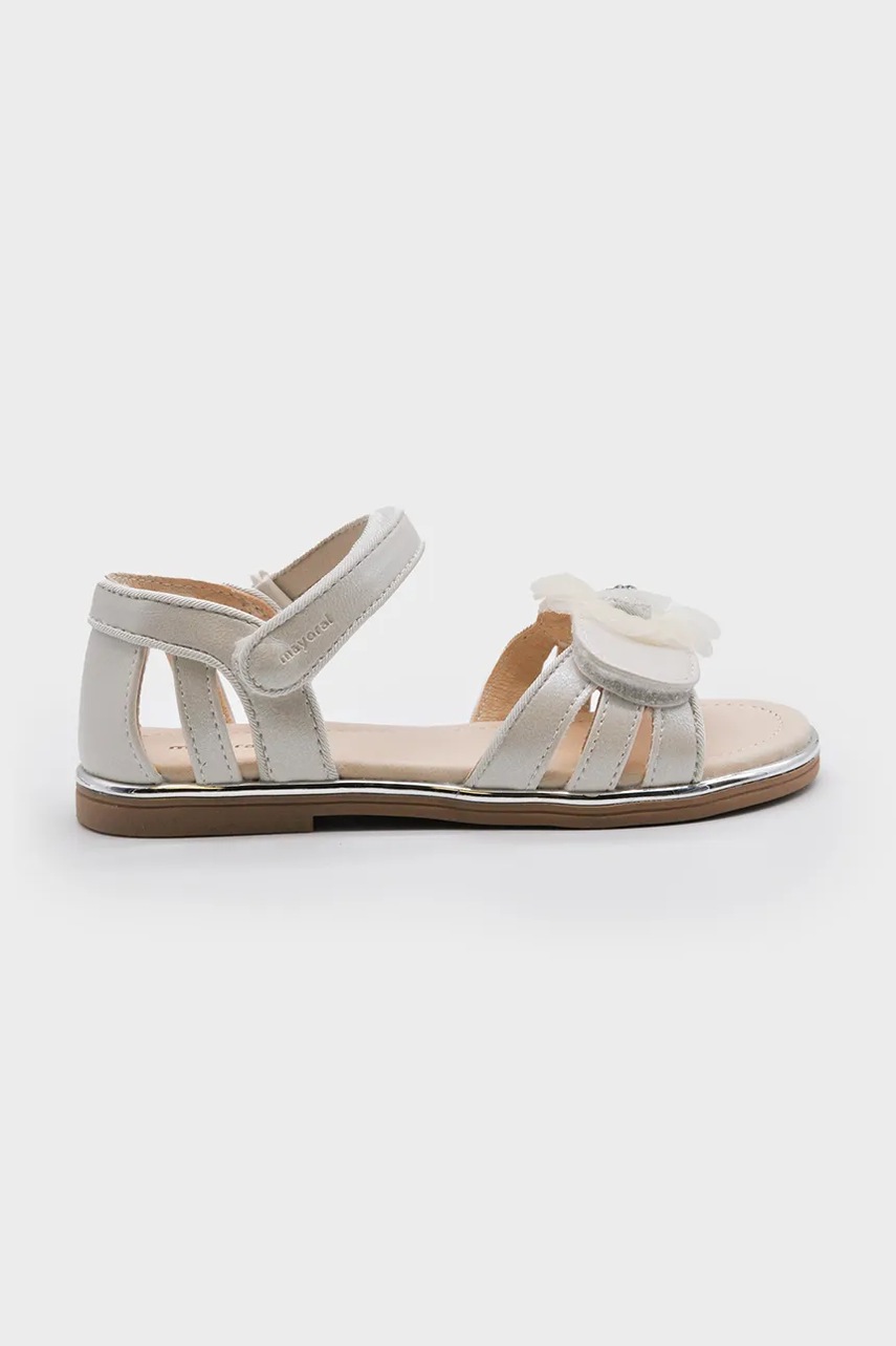 Дитячі сандалі Mayoral колір білий 43625
