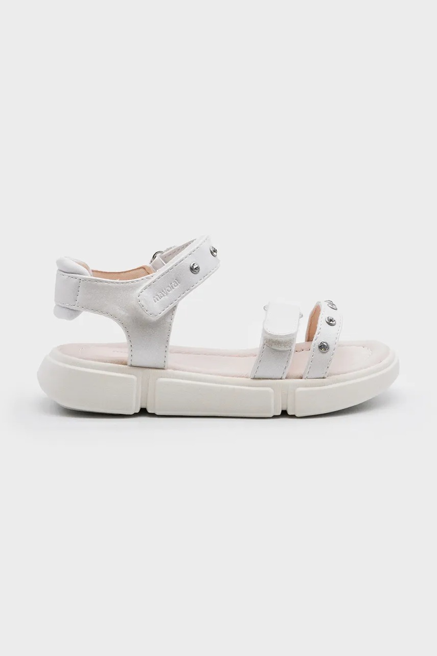 Детские сандалии Mayoral цвет белый 45637